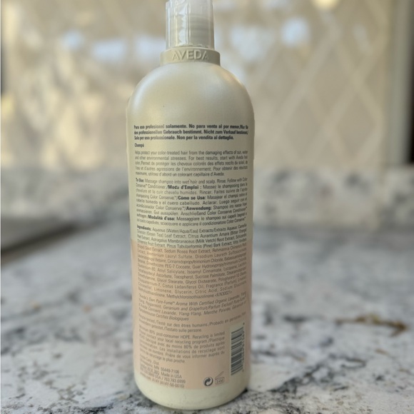 COPY - AVEDA Color Conserve Shampoo Liter - Picture 2 of 2